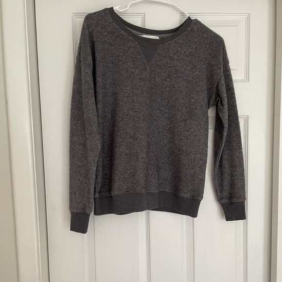 Ultra Flirt Sweaters - Ultra Flirt Heather Grey Sweater